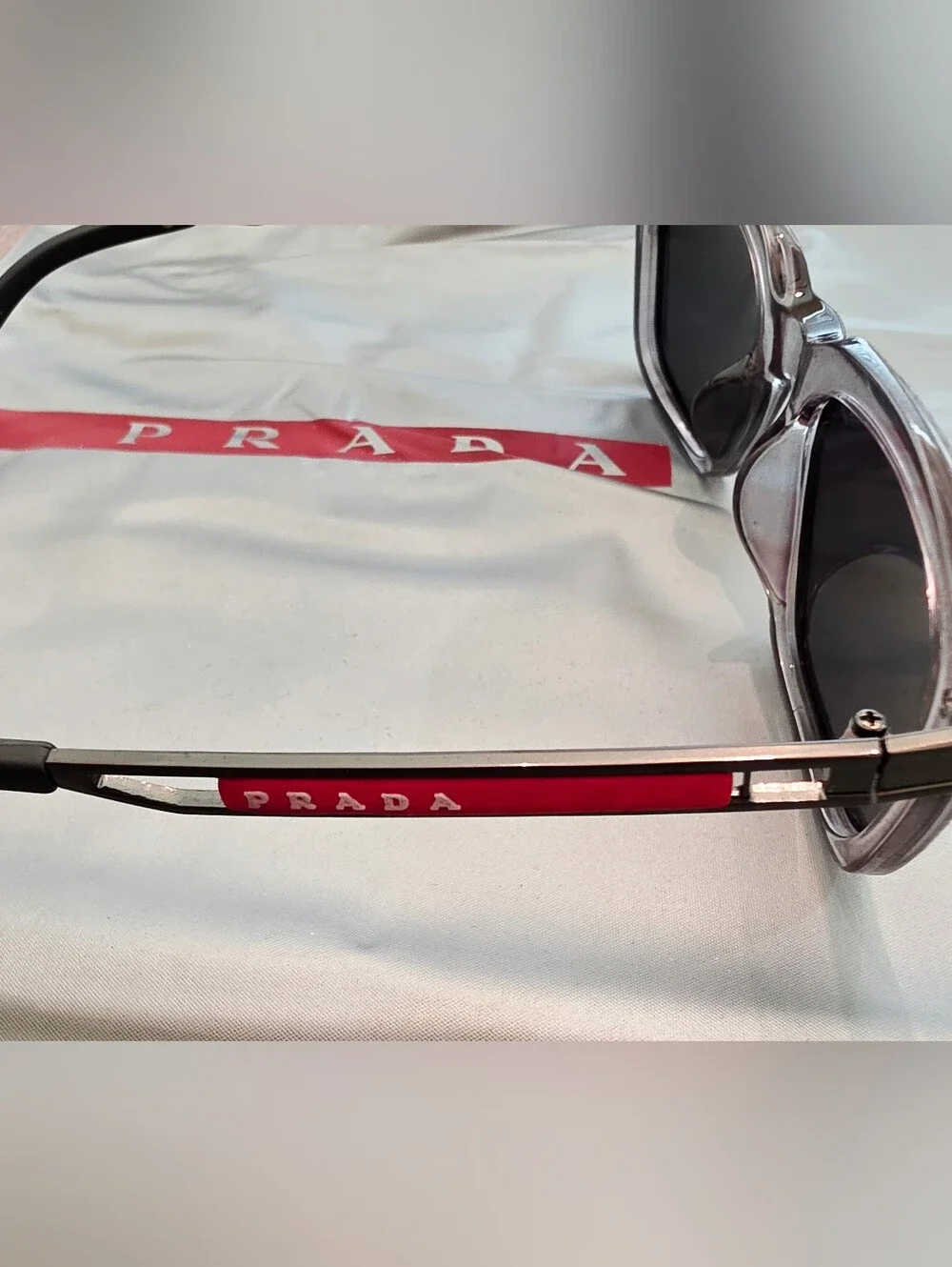 Prada Men’s Black Gradient Sunglasses - PRADA